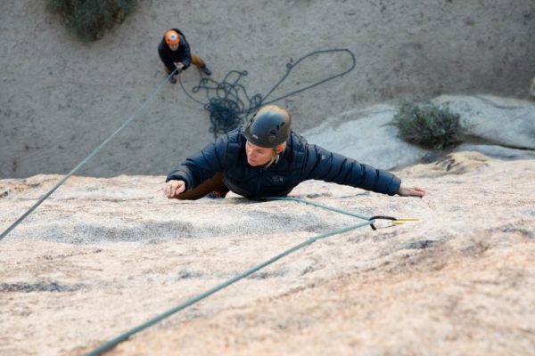 Joshua Tree rock climbing route guide