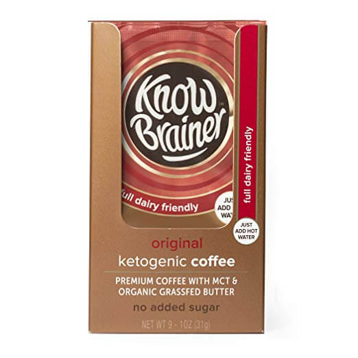 Know Brainer travel size ketogenic coffee