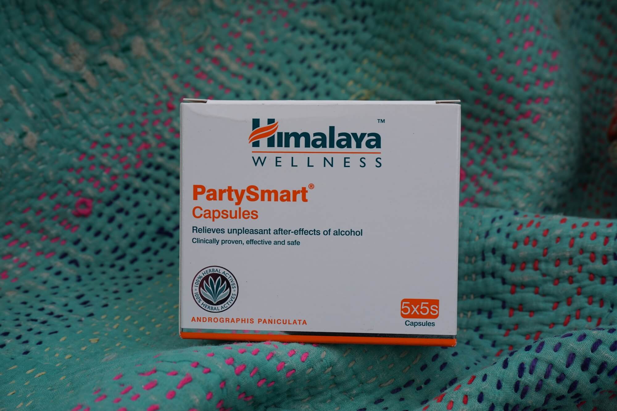 Best ayurvedic souvenirs in India from Himalaya PartySmart pills