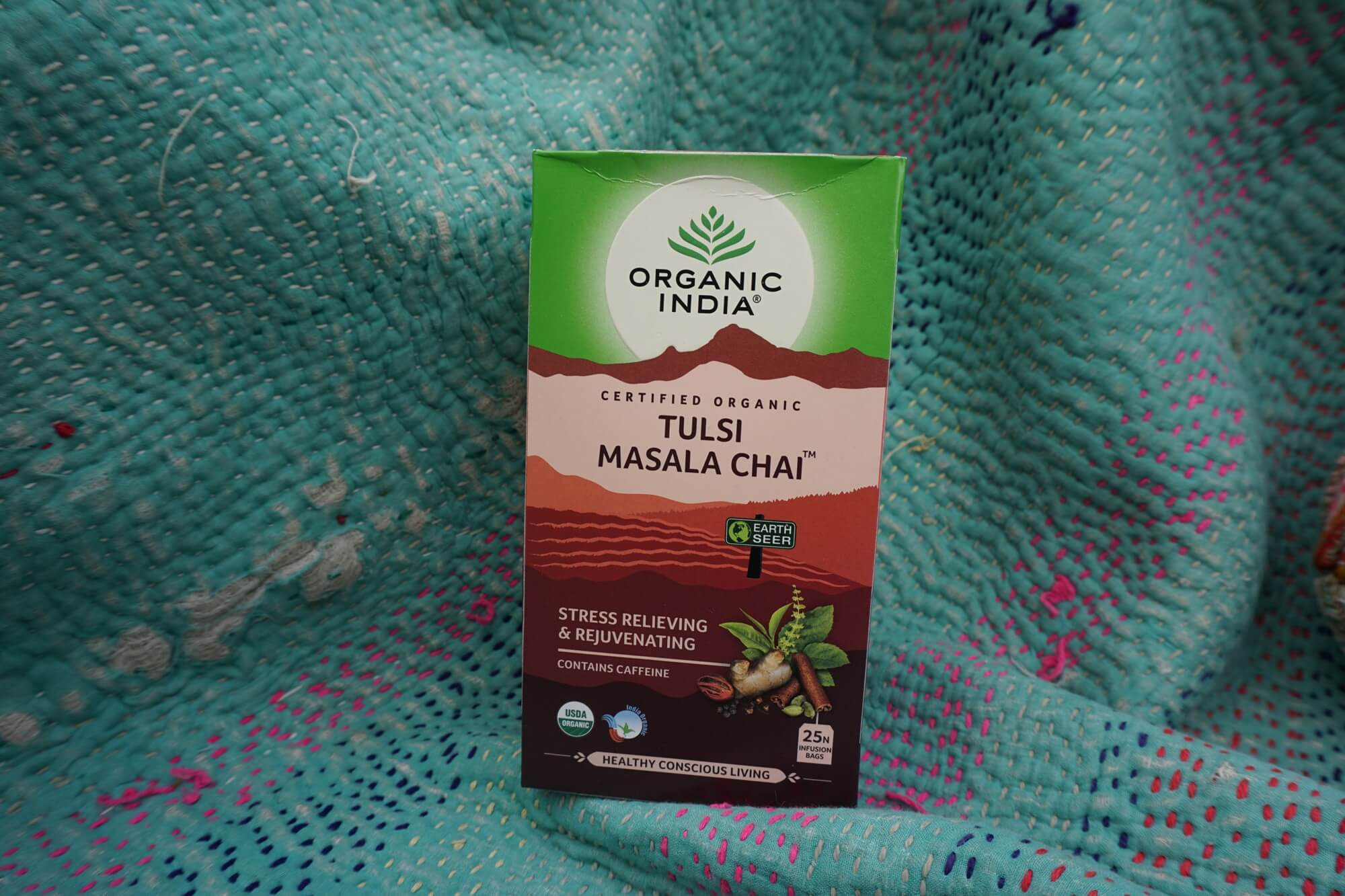 Best ayurvedic souvenirs in India from Organic India tea